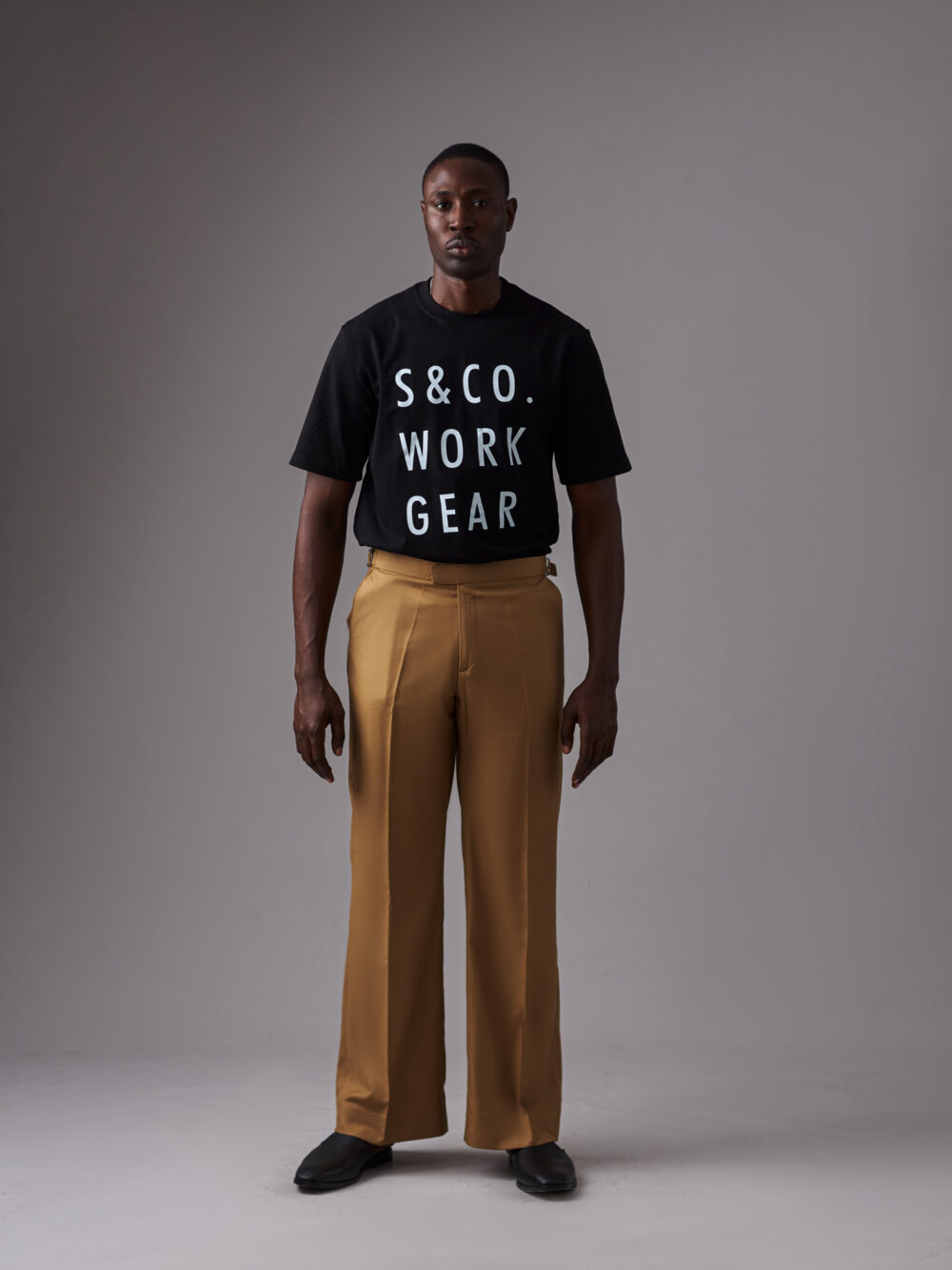Mustard brown 'Afolabi' Pant