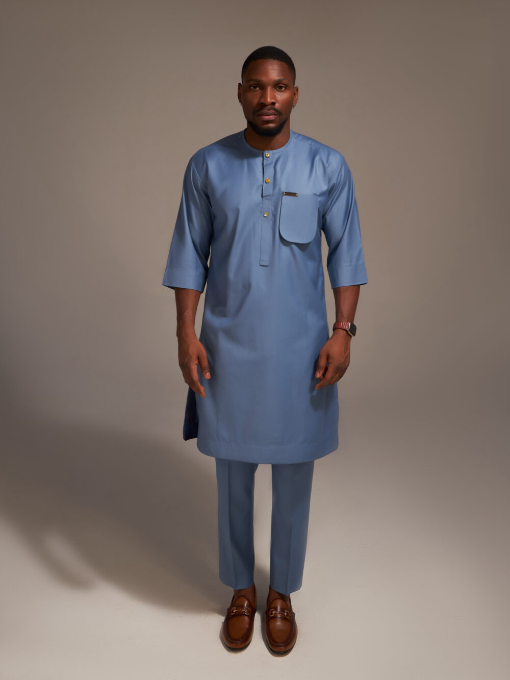 Baby Blue 'Karamo' Kaftan