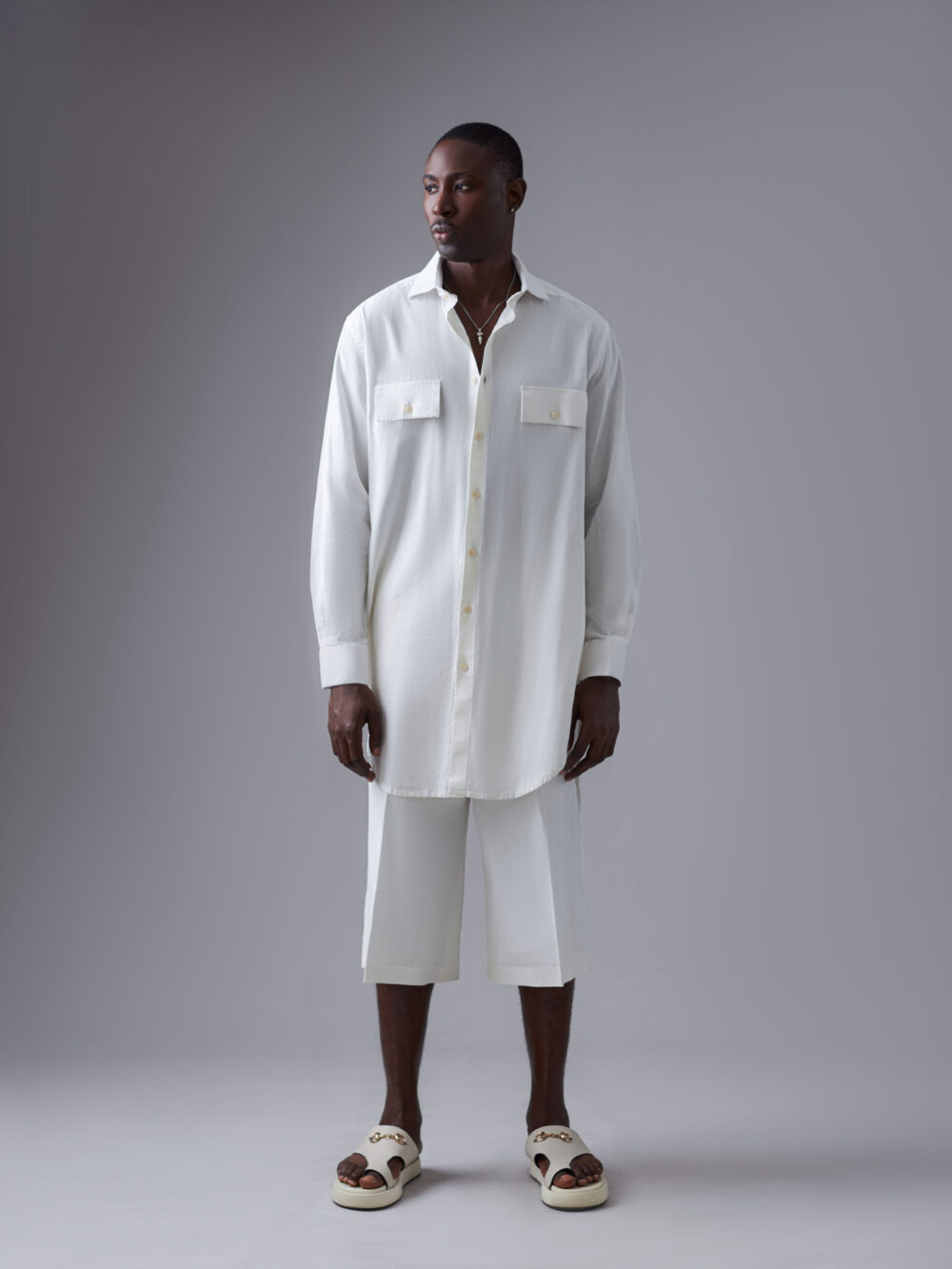 Off-white 'Ajikawo' Shirt and Shorts