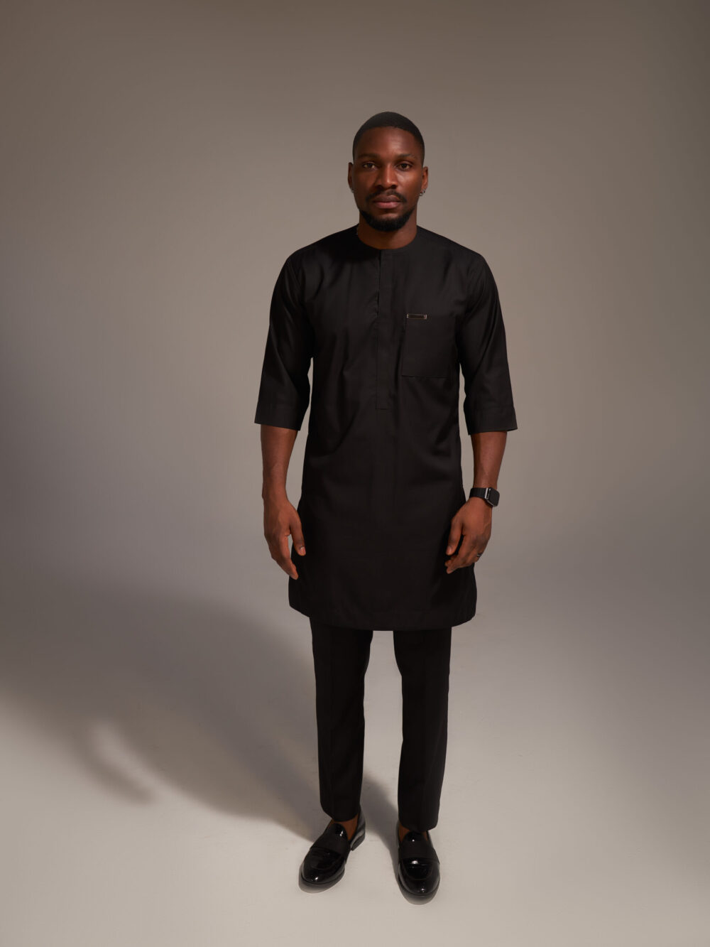 Black 'Folusho' Kaftan